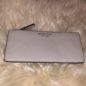 Michael Kors Neutral Coin Purse/Clutch